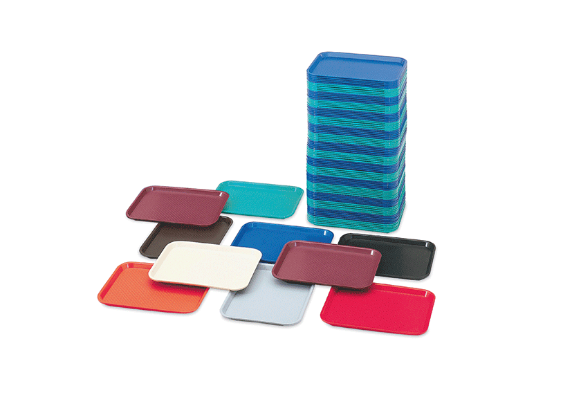 Trays and containers