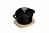 Mini black casserole with lid