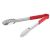 St/Steel Utility Tong Coloured Handle White 25